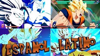 Dragon Ball FighterZ TODOS los movimientos ESPECIALES Audio Latino [upl. by Brogle]