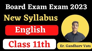 Bihar Board Class 11th English Syllabus 2023English Syllabus Class 11th BSEB English 100 marks 11 [upl. by Misti]