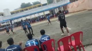 volleyball final match Doranda college Vs st Xavier college Ranchi ⚽🏆 [upl. by Atelahs]