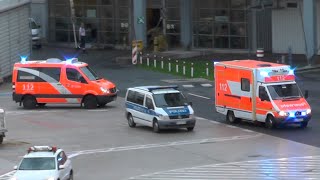 RTWNEF Berlin am Flughafen Tegel  medizinischer Notfall an Bord eines Airbus A320 [upl. by Greenburg]