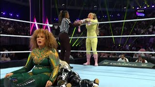 Nia Jax Vs Liv Morgan Crown Jewel  Crown Jewel 2024 Highlights [upl. by Gilmore]