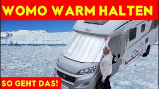 🥶 SO bleibt Dein Wohnmobil im Winter WARM 🥵 [upl. by Zonnya]