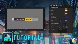 First Look at TubeStar Pack for Final Cut Pro [upl. by Marelda551]