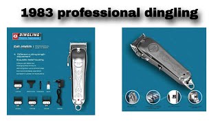 quotUnboxing and Review Dingling Professional Hair Clippers RF1983  The Ultimate Grooming Experience [upl. by Trudy689]