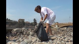 Limpian cauce del Río Rímac para evitar contaminación en el mar [upl. by Culbert]