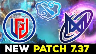 NEW PATCH 737 MAIN STAGE  NIGMA GALAXY vs LGD GAMING  CLAVISION SNOW RUYI 2024 DOTA 2 [upl. by Isadora]