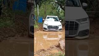 Offroad in an Audi Q7  autocarindia1 shorts [upl. by Delcine949]