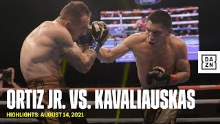 HIGHLIGHTS  Vergil Ortiz Jr vs Egid Kavaliauskas [upl. by Areehs869]