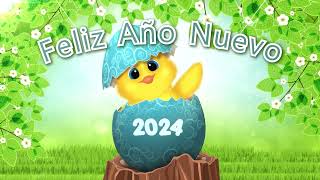 Feliz año nuevo 2024 Animación [upl. by Ronel863]