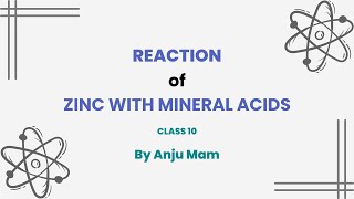 Reaction of Zinc with Mineral Acid  Class 10  chemistry tutorial boardexam [upl. by Cathrin]