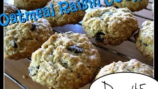 Oatmeal Raisin Cookies Recipe Food Challenge DAY 45 [upl. by Nesnej862]