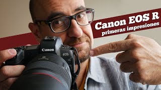 Canon EOS R primeras impresiones desde Londres [upl. by Yhtimit]