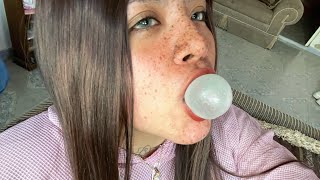 ASMR✨masticando chicle y platicando 🍬 [upl. by Glover]