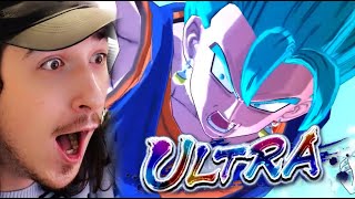 NEW ULTRA Vegito Blue Reveal Reaction 5th Anniversary of Dragon Ball Legends [upl. by Poyssick49]