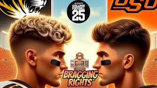 College Football 25  17 Missouri vs Oklahoma State  Bragging Rights Series Week 7 Matchup [upl. by Ecylla967]