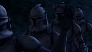 Cutup’s death  clone wars  clone trooper [upl. by Odlauso592]