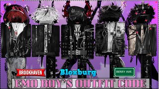 New Aesthetic Outfit Codes for Bloxburg Berry Avenue and Brookhaven  Boy Outfits Code 2024 Part 17 [upl. by Carol-Jean]