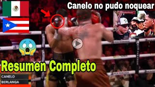 Resumen de la pelea Canelo vs Berlanga pelea completa Figth Canelo Álvarez vs Edgar Berlanga [upl. by Nlyak143]