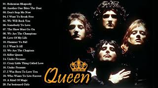 Queen Greatest Hits Full Album  The Best Songs Of Queen Playlist [upl. by Erdried]