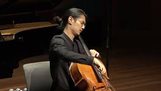 Silent Woods Dvorak cello Pei Sian  piano Abigail Singapore November 2021 [upl. by Akenahs]