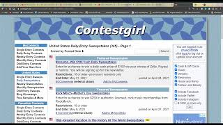 The Best Legitimate Sweepstakes Website Tutorial [upl. by Lorne]