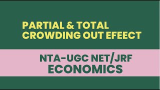 Crowding out effect  NTAUGC NETJRF Economics [upl. by Lemak]