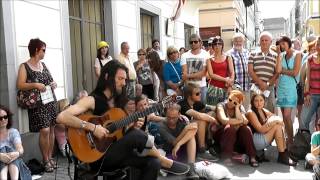 Estas Tonne at the Pflasterspektakel in Linz Austria [upl. by Pelagia493]