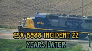 CSX 8888 Incident 22 years later [upl. by Aronek910]