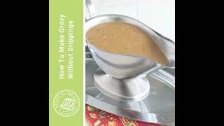 How To Make Gravy Without Drippings [upl. by Niffirg]