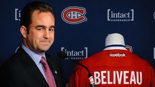 Geoff Molson reacts to death of Jean Béliveau [upl. by Pich]