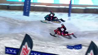 Snocross Round 2 Pro Women Highlights  Shakopee MN [upl. by Kaylyn]