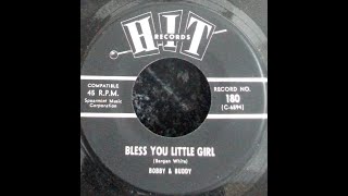 Bobby amp Buddy – Bless You Little Girl 1964 [upl. by Nora802]