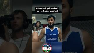 Humoyun Tuhtamuradov Dog’istonlik raqibni nokaut qildi 😱 shorts mma ufc uzbekistan uzb [upl. by Annamaria35]