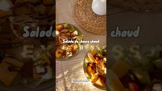 Recette salade de chèvre chaud  🥗 Une assiette complète et healthy à faire et refaire  🫶🏼 [upl. by Ahcirt699]