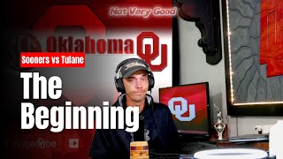 Tulane At Oklahoma  Sooner Fans NERVOUS [upl. by Atiuqrahc]