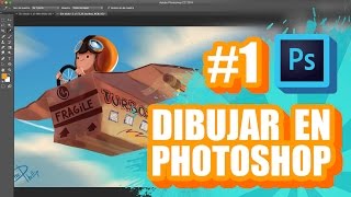 DIBUJAR EN PHOTOSHOP EP 1 HERRAMIENTAS Y ATAJOS  TUTORIAL ESPAÑOL [upl. by Auqinet91]