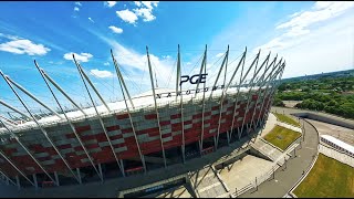 PGE Narodowy  poczuj magię największego stadionu w Polsce [upl. by Nitsud]