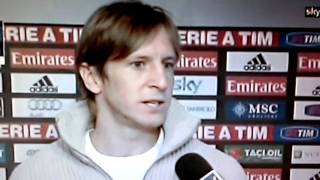 Ambrosini da dellInfame a Chiellini IbraStorari Prova Tv 09022012 [upl. by Ettelrats]