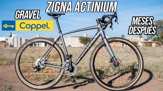 La bicicleta GRAVEL de COPPEL  ZIGNA Actinium  Experiencias tras 7 meses de uso [upl. by Reese905]