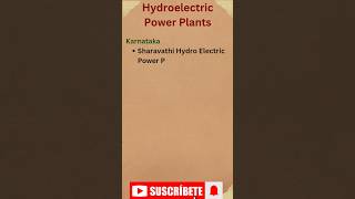 Hydroelectric Power plant in India shorts hydroelectricpowerplant staticgk [upl. by Valle]