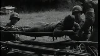 WW2 Field Kitchen and Mine Clearing Normandy France July 17 1944 [upl. by Adnolay]