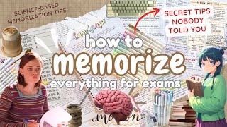 How to memorize notes 2x faster ✨🧠 memorization hacks study tips [upl. by Nieberg666]