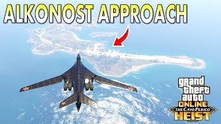 Cayo Perico HALO JUMP  ALKONOST APPROACH Complete Guide  Solo Stealth Elite Challenge GTA Online [upl. by Nerro]