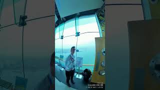 Up Spinnaker Tower Portsmouth UK insta360oners1inch360edition [upl. by Innoc]