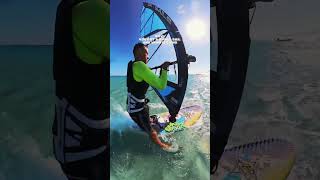 Windsurf action part 44 windsurf windsurfing extreme surf watersports shorts insta360 [upl. by Coy]