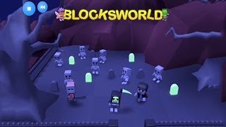 Blocksworld  Spooky Blocksters and Halloween Costume Blocksters [upl. by Cristabel]