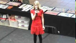 Abby Kuchenmeister age 12  Singing quotthe Climbquot by Miley Cyrus  2011 St Paul MN Winter Carnival [upl. by Sternick195]