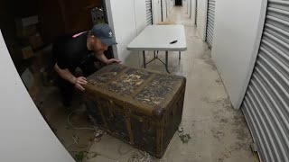 TREASURE CHEST Found Untouched In This Abandoned Storage Locker [upl. by Ecinev]