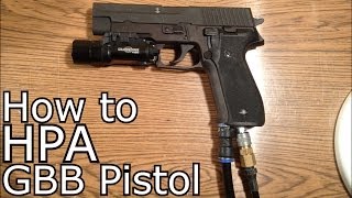 How to properly HPA your GBB pistol  DIY [upl. by Nivalc]