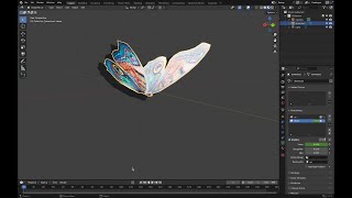 Create butterfly animation with Blender [upl. by Alejo]